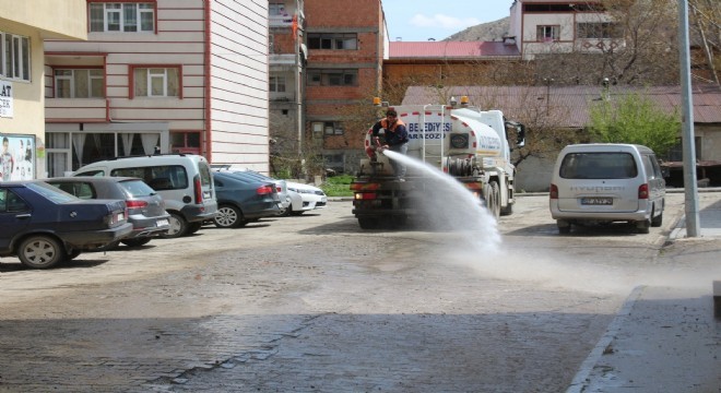 Oltu'da hijyen mesaisi
