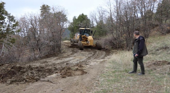 Oltu'da orman yolları güncelleştirildi