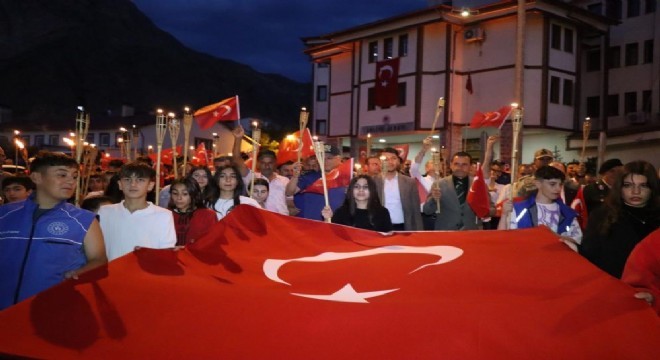 Oltu'da, Millî birlik ve beraberlik yürüyüşü