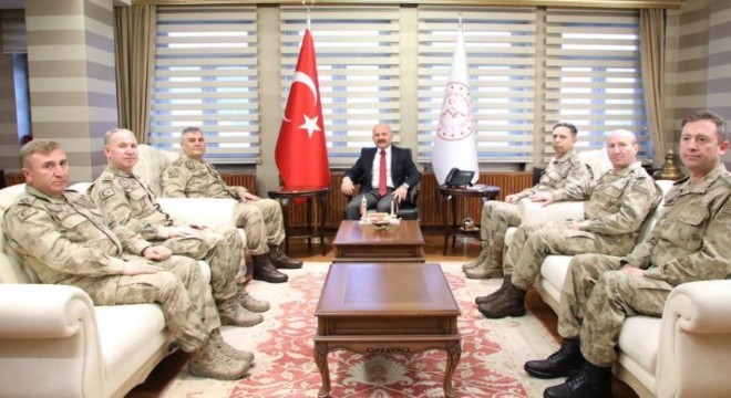 Orgeneral Çardakcı‘dan Vali Varol'a Ziyaret