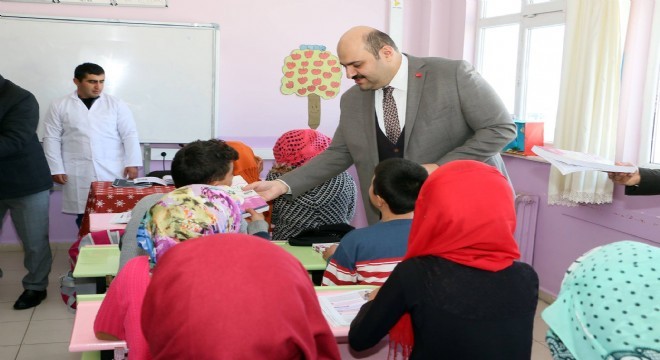 Orhan'dan öğrencilere LGS desteği