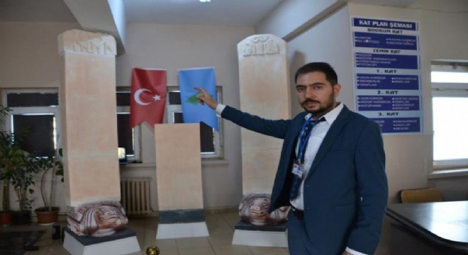 Orhun Kitabelerini Erzurum'a taşıdılar