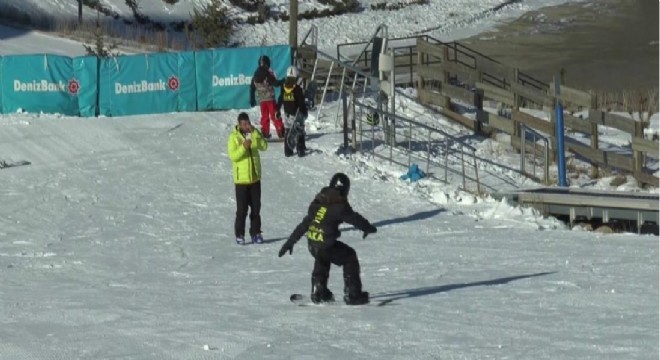 Palandöken'de kayak ve snowboard vakti