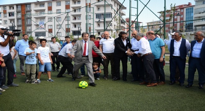 Palandöken'de yeni sosyal yaşam alanı