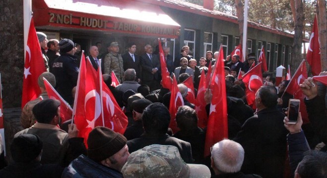 Palandöken'den Akçadağ'a TSK'ya dua yağmuru