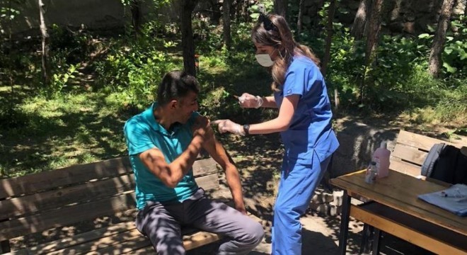 Pasinler'de aşı seferberliği