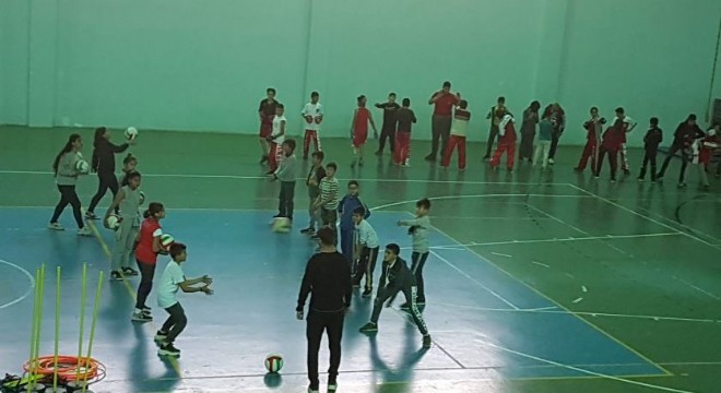 Pasinler'de spor hareketliliği