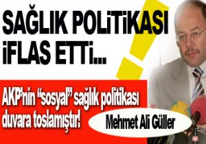 SAĞLIK'TA FİYASKO!