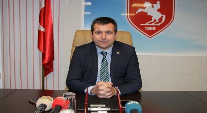 Samsunspor'un borcu plakası civarında