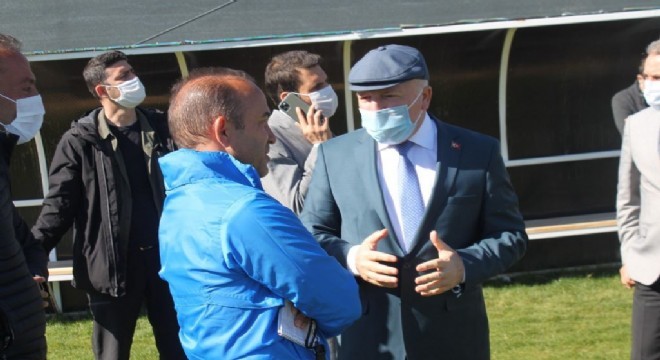 Sekmen'den Erzurumspor'a motivasyon desteği