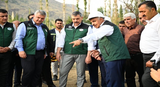 Sivridere Göleti Sulama Projesi devam ediyor