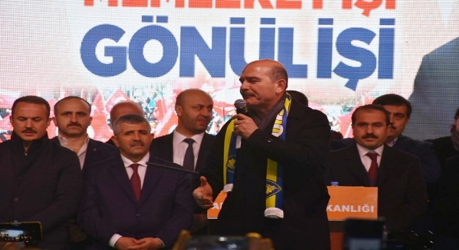 Soylu: ‘Demirden korkan trene binmez'