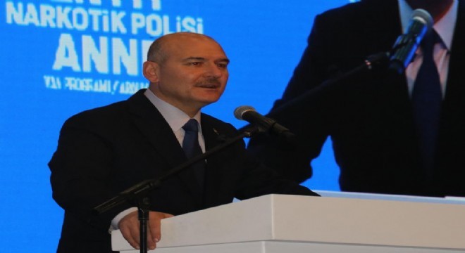 Soylu'dan, uyuşturucuyla mücadelede kararlılık vurgusu