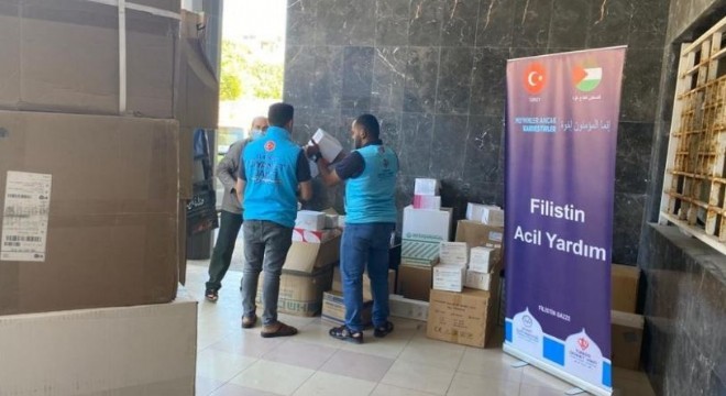 TDV'den Gazze'ye tıbbi malzeme desteği