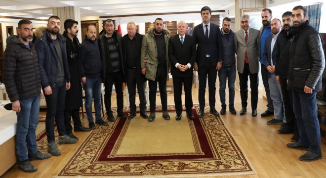 Taraftar derneklerinden Sekmen'e destek