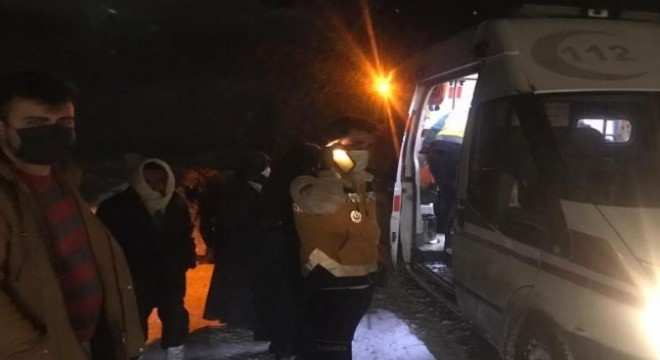 Tekman'da hasta kurtarma operasyonu