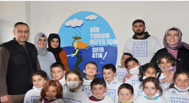 Tortum MYOdan ‘10 köy okulu kardeşliği' projesi