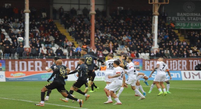 Trendyol 1. Lig Bandırmaspor: 2- Gençlerbirliği: 2