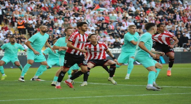 Trendyol 1. Lig: Sivasspor: 0 - Serik Spor: 0