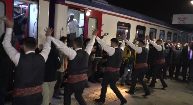 Turistik Doğu Ekspresi yeniden Erzurum'da