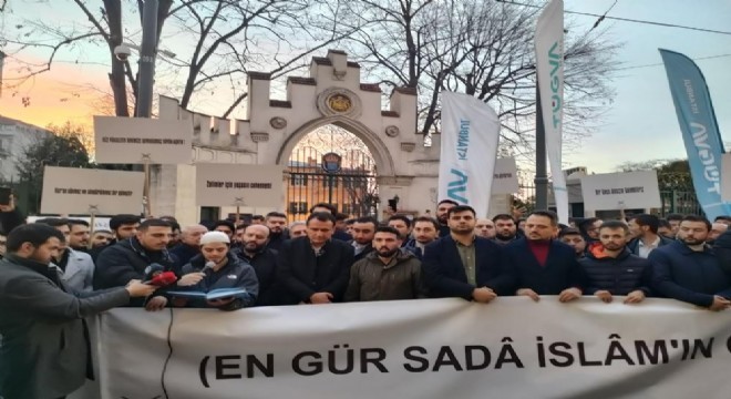 TÜGVA'dan İsveç Konsolosluğu önünde eylem