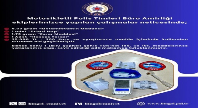 Uyuşturucu taciri tutuklandı