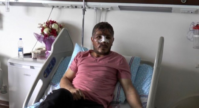 Uzundere'de motosiklet kazası: 1 yaralı