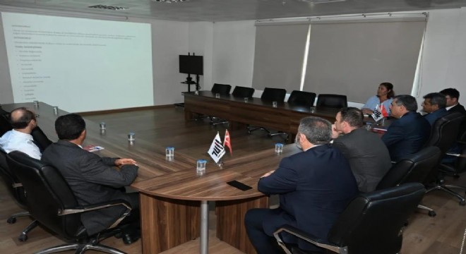 Vali Çiftçi'ye TÜİK brifingi