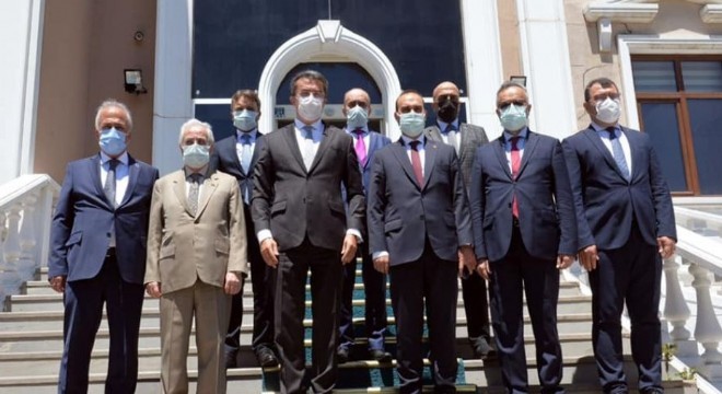 Valilik Bakan Yardımcısı Kacır'ı ağırladı