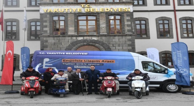 Yakutiye Belediyesi'nden engellilere ulaşım desteği