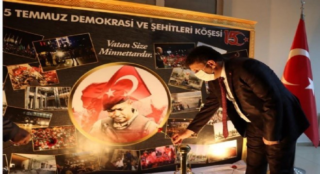 Yaşar: ‘15 Temmuz şehitlerini rahmetle anıyoruz'