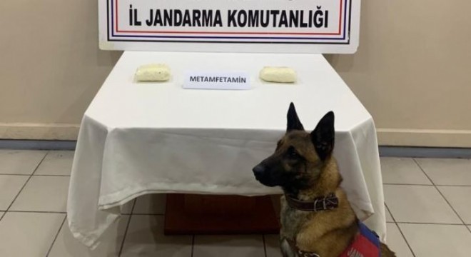 Yolcu otobüsünde metamfetamin ele geçirildi