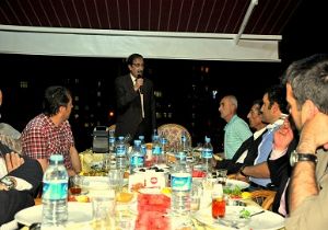 İftar sofrasında Palandöken istişaresi