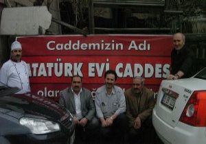 CAMİ SOKAK, ATATÜRK EVİ CADDESİ OLDU