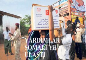 Somali'ye yardım yağıyor