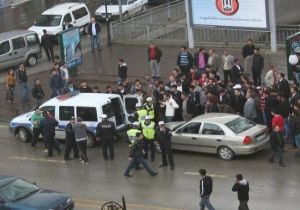 ARAÇ HACİZLİ ÇIKTI, ORTAM GERİLDİ