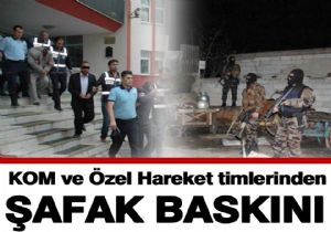 Uyuşturucu Tacirlerine Şafak Baskını