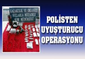 Polisten zehir tacirlerine  darbe