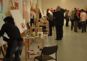 Dünyanın ünlü ressamları Erzurum'da buluştu