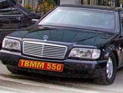 Milletvekillerine özel plaka