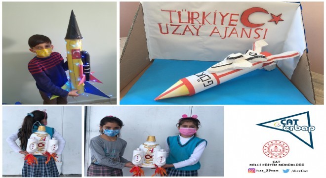 Çatlı Öğrenciler ‘Hayallerden Ay'a Maket' için yarıştı
