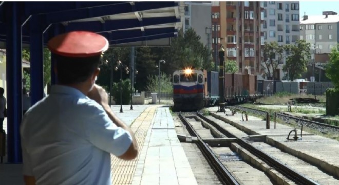 Çin'e giden ihracat treni Erzurum'daydı