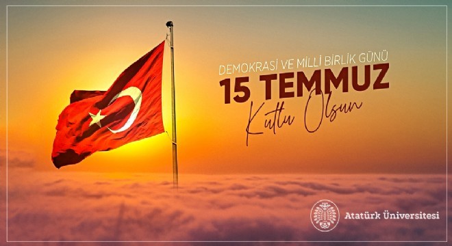 Çomaklı'dan 15 Temmuz mesajı
