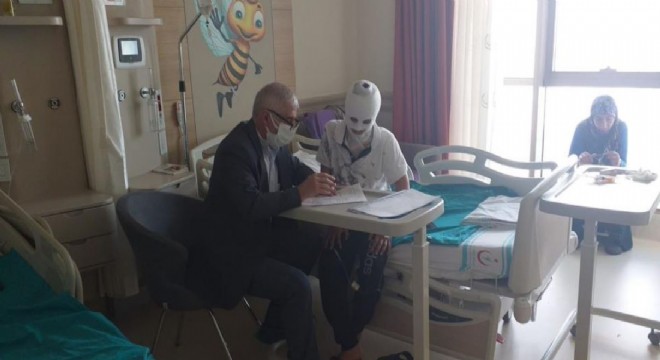 Ölümden döndü, Erzurum'da şifa buldu