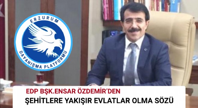 Özdemir: Şehitlerimizi Minnetle Yâd Ettik