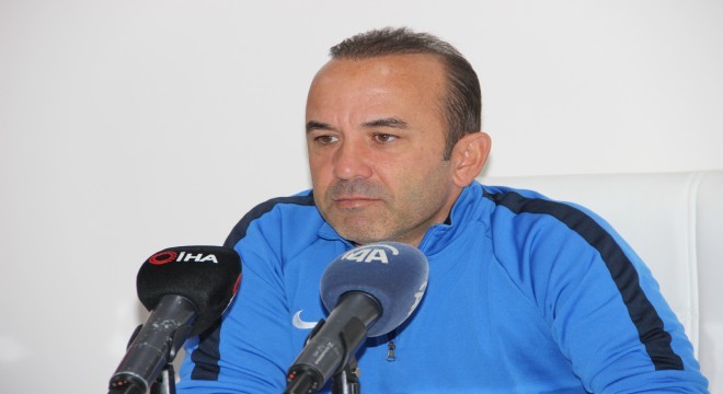 Özdilek: ‘Tek hedefimiz var: ‘kazanmak'