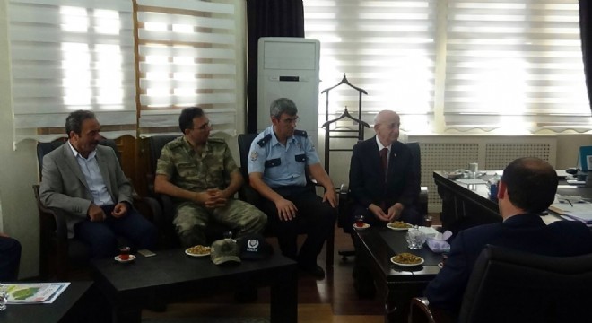 İspir TBMM Başkanı Kahraman'ı ağırladı