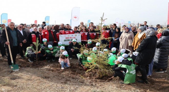 Şahidimiz toprak, imzamız fidan, sevdamız Yeşil Vatan