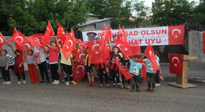 Şehit Binbaşı Arslan Kulaksız'a vefa