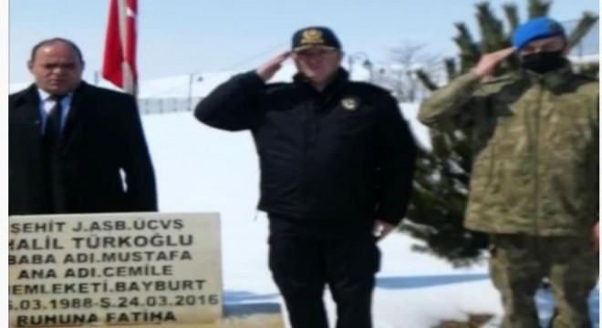 Şehit Halil Türkoğlu'na vefa